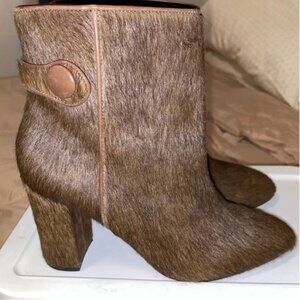 Ava & Aiden Brown Fur Boots